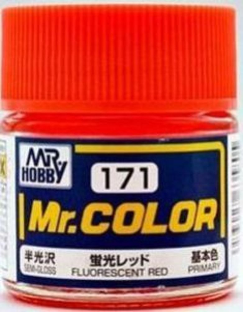 Mr Hobby -Gunze Mr. Color (10 ml) Fluorescent Red