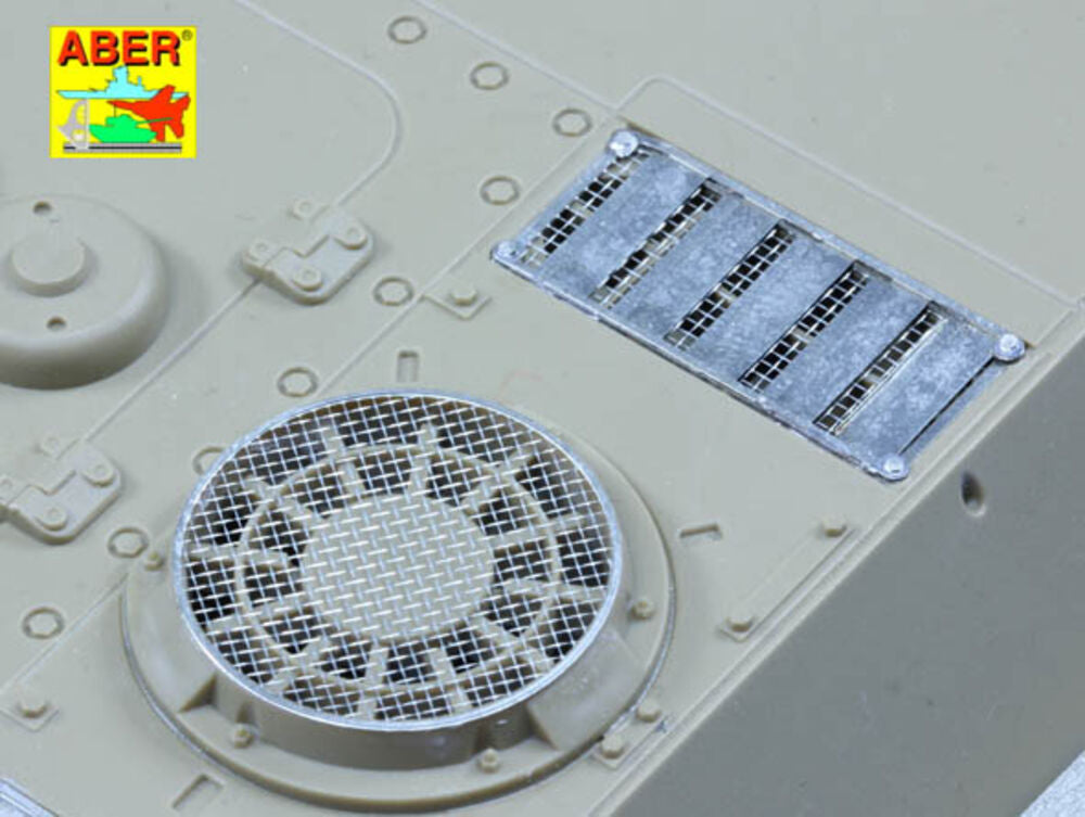 Grilles for Sd.Kfz.171 Panther Ausf.G late model