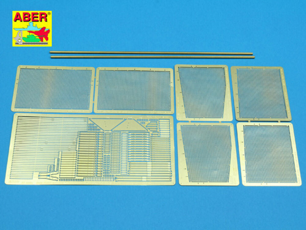 Side mesh screens for PzIV J, Jagdpanzer IV A