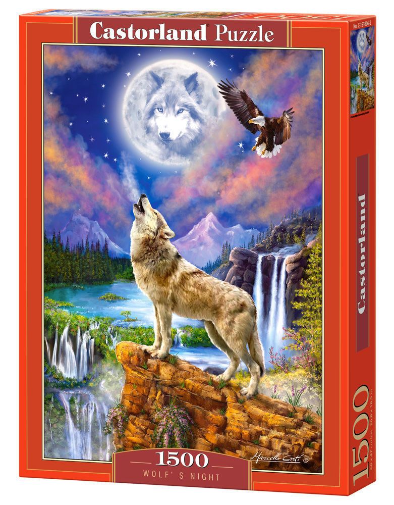 Wolf's Night, Puzzle 1500 Teile