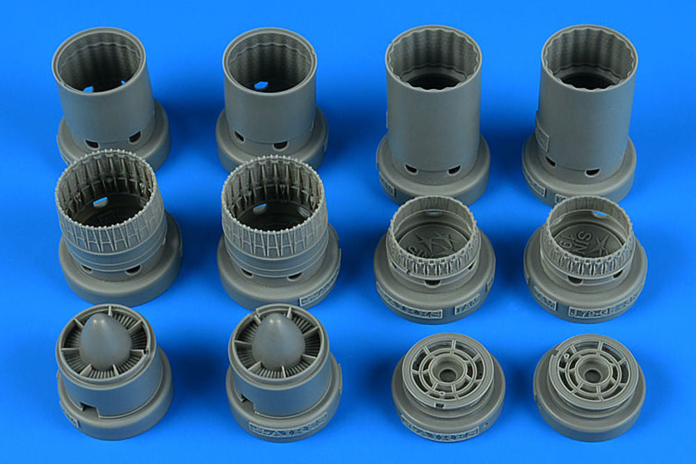 F-4B Phantom II exhaust nozzles for TAMIYA