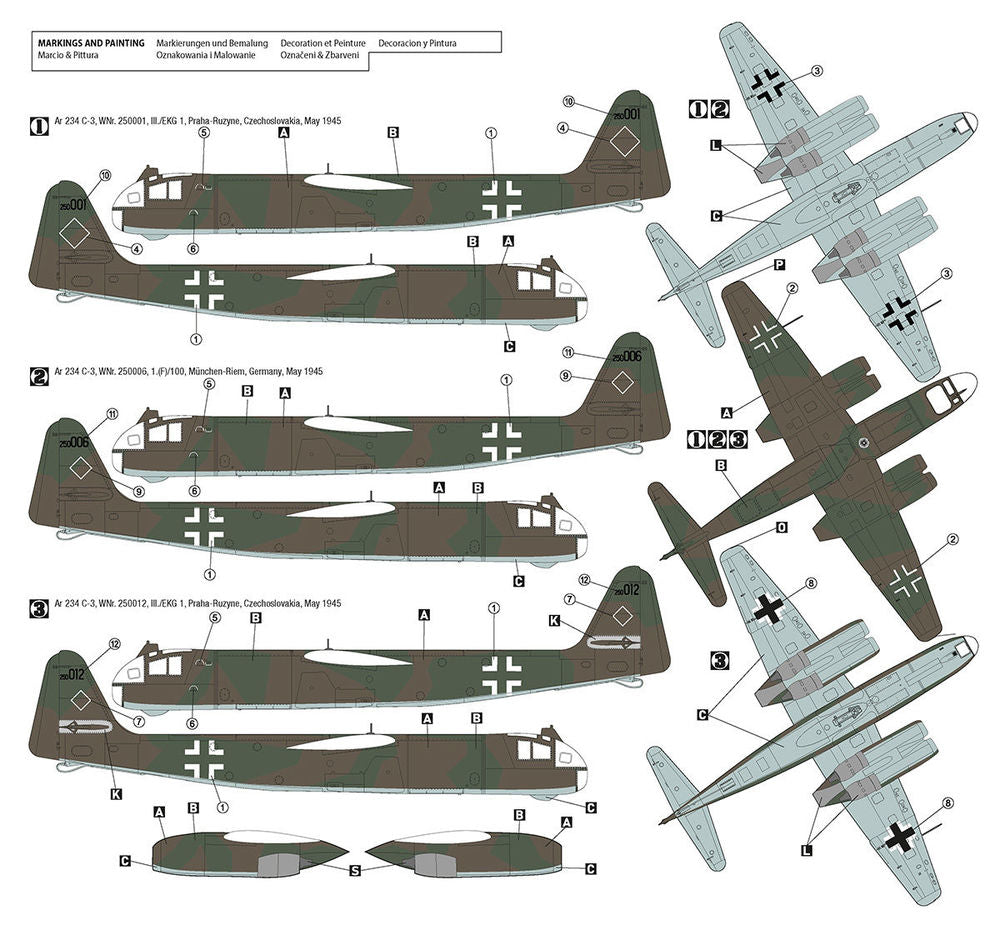 Arado Ar 234 C-3 w/ Bombentorpedo Initial Production