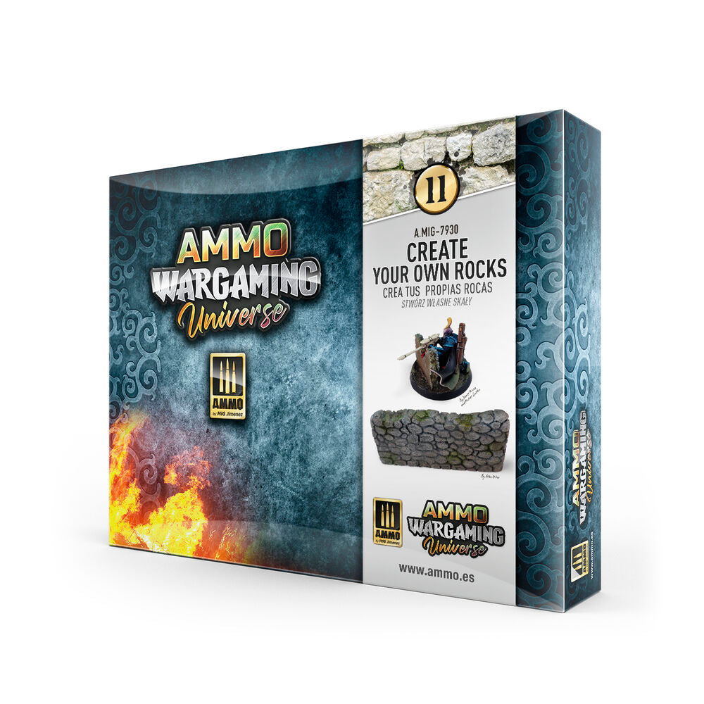 AMMO WARGAMING UNIVERSE 11 ��� Create your own Rocks