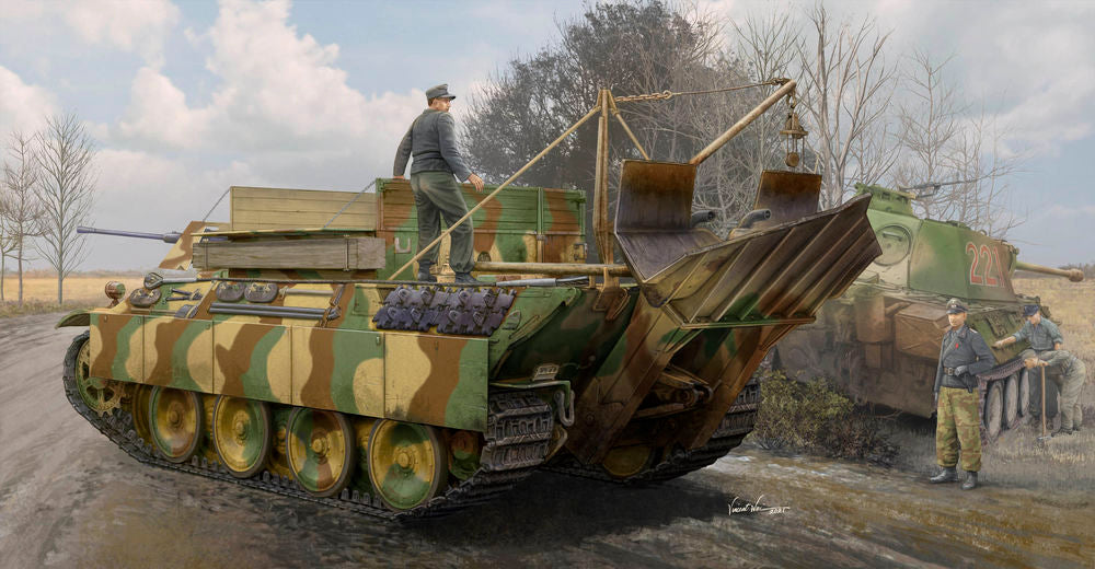 German Sd.Kfz.179 Bergepanther Ausf.G