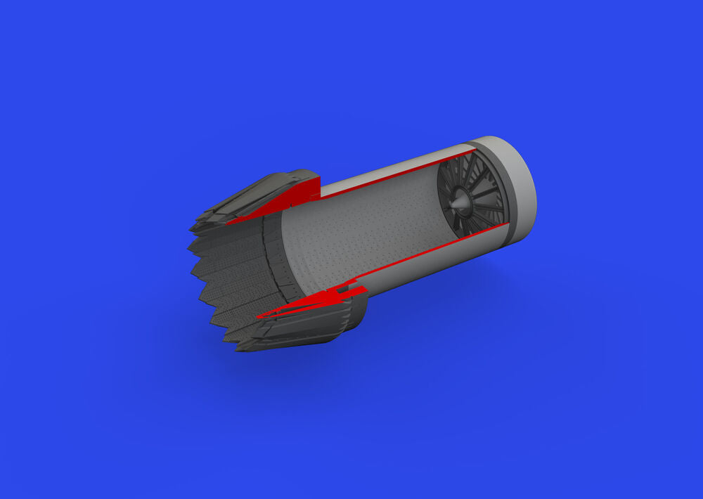 F-35A exhaust nozzle PRINT 1/48 TAMIYA