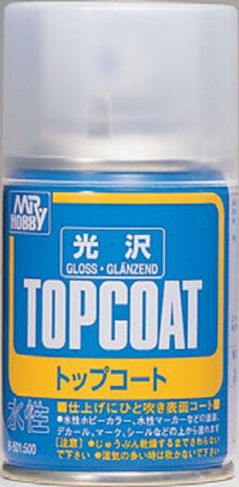 Mr Hobby -Gunze Mr. Top Coat Gloss Spray (86 ml)