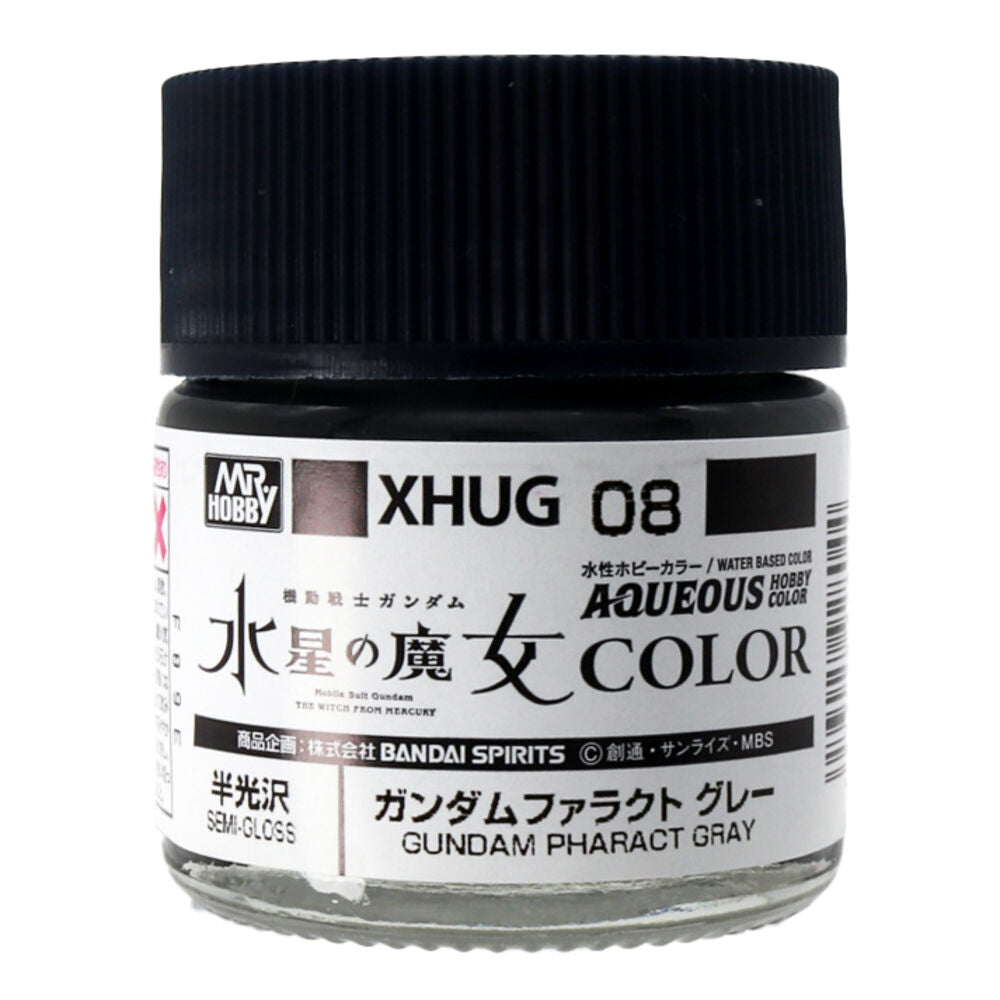 Mr Hobby -Gunze AQUEOUS GUNDAM COLOR (10ml) GUNDAM PHARACT GRAY