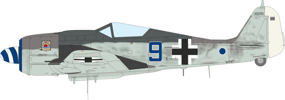 Fw 190A-8 standard wings 1/72