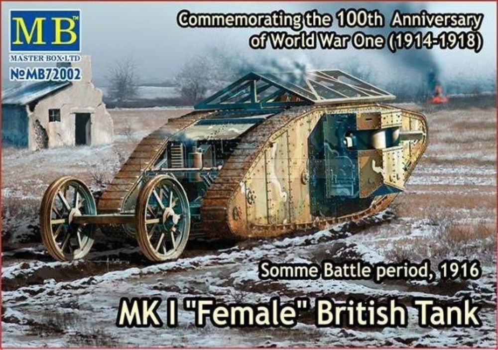 Mk IFemaleBritish tank,Somme battle 1916