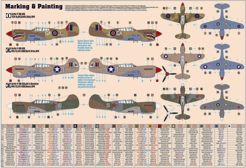 P-40 K Kittyhawk Mk.III