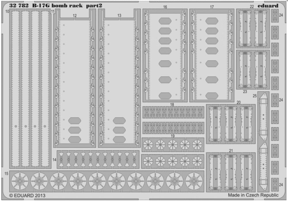 B-17G bomb rack for HK Models