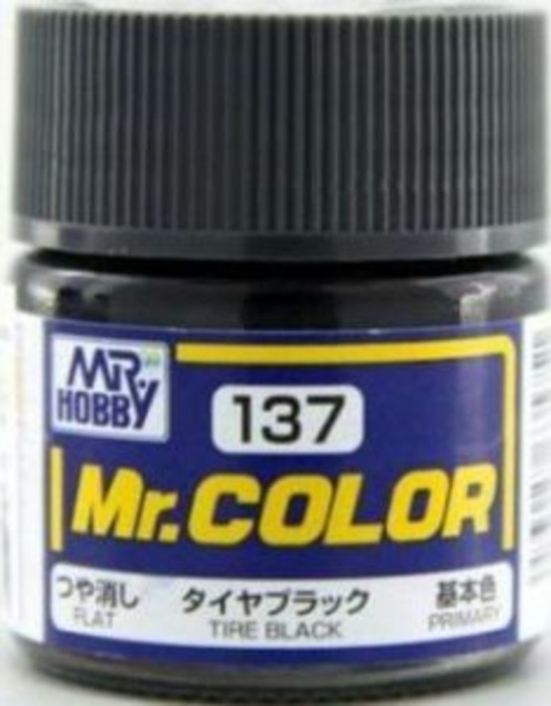 Mr Hobby -Gunze Mr. Color (10 ml) Tire Black