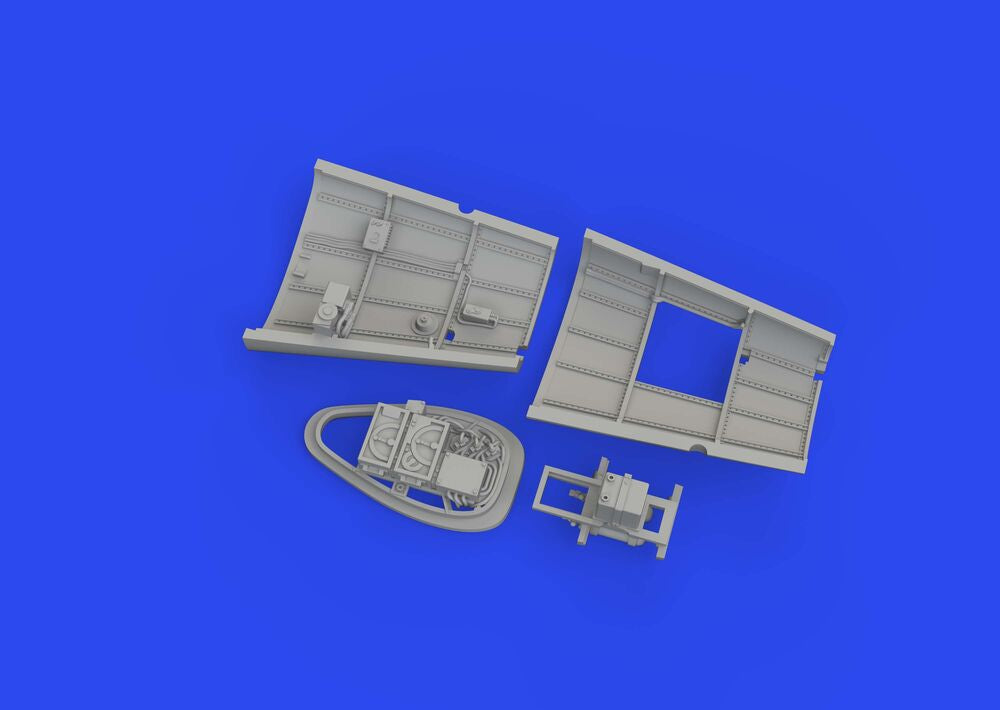 Bf 109F radio compartment PRINT 1/72 EDUARD