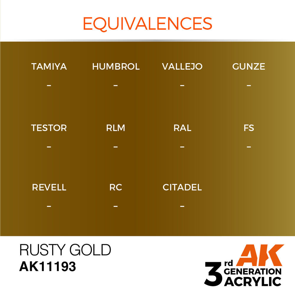 Rusty Gold 17ml