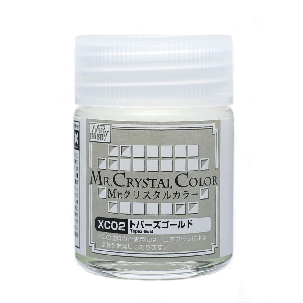 Mr Hobby -Gunze Mr. Crystal Color (18ml) Topaz Gold