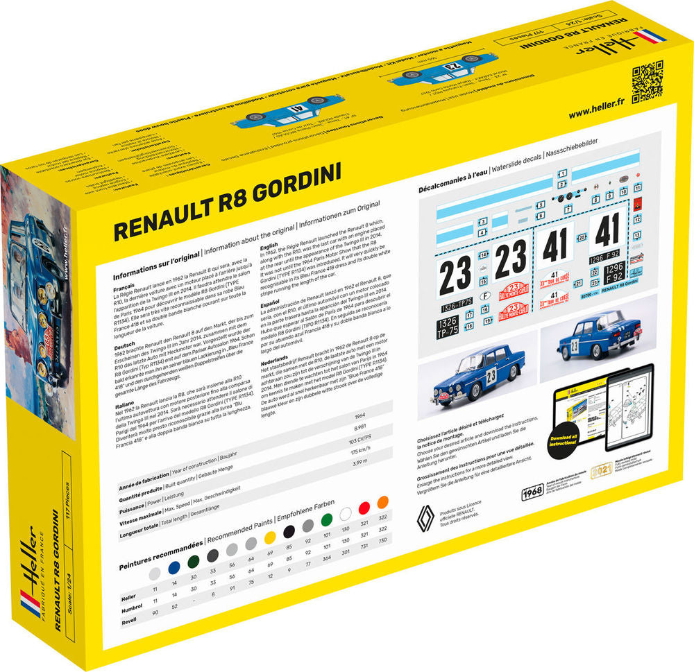 STARTER KIT Renault R8 Gordini