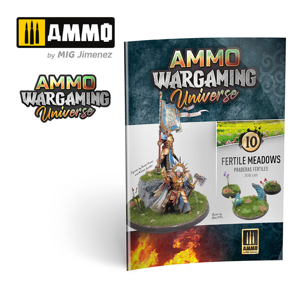 AMMO WARGAMING UNIVERSE Book 10 - Fertile Meadows (English, Castellano, Polski)