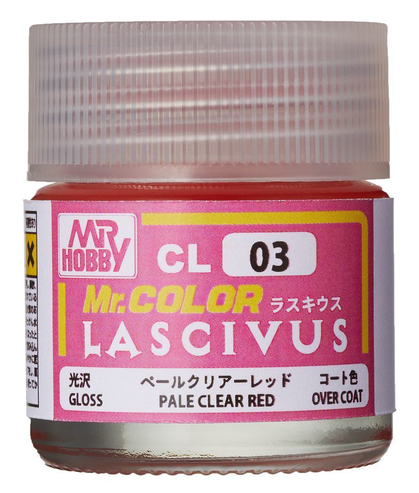 Mr Hobby -Gunze Mr. Color Lascivus (10 ml) Pale Clear Red