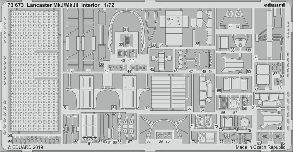 Lancaster Mk.I/Mk.III interior f.Revell