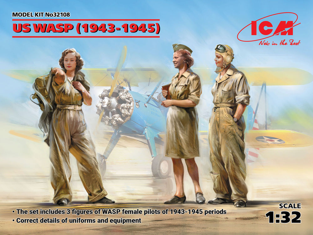 US WASP (1943-1945) (3 figures)