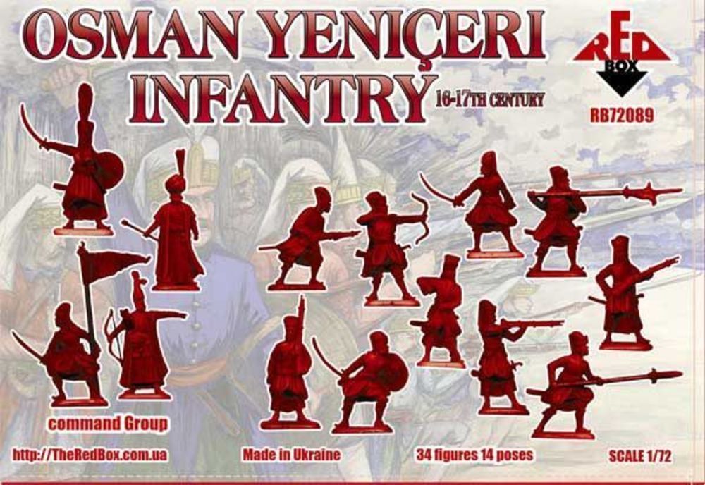 Osman Yeniceri inantry,16-17th century