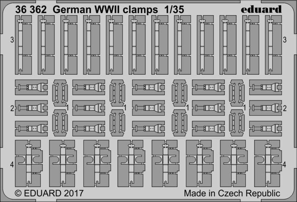 German WW2 clamps