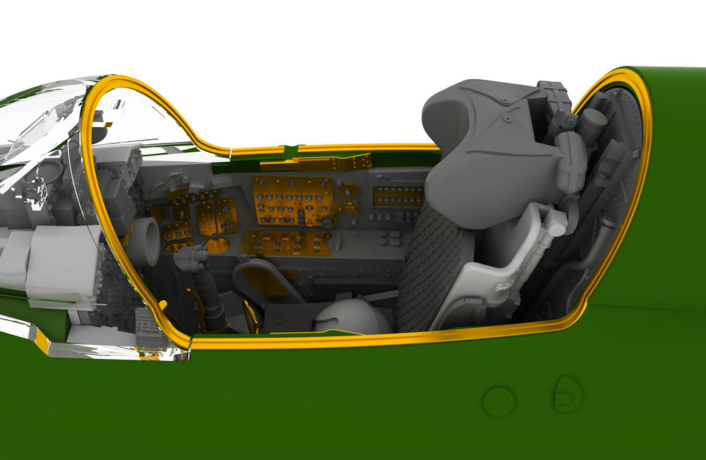 MiG-21 BIS interior for Eduard