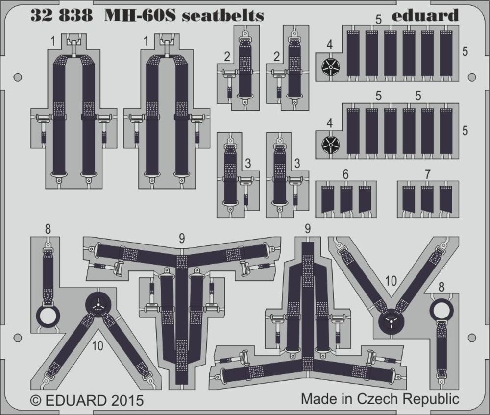 MH-60S searbelts for Academy