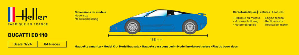 STARTER KIT BUGATTI EB 110