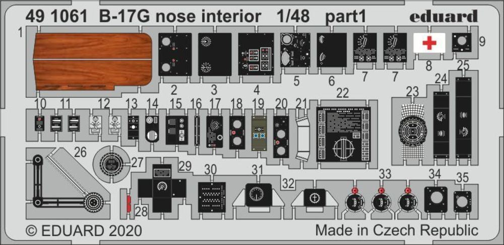 B-17G nose interior for HKM