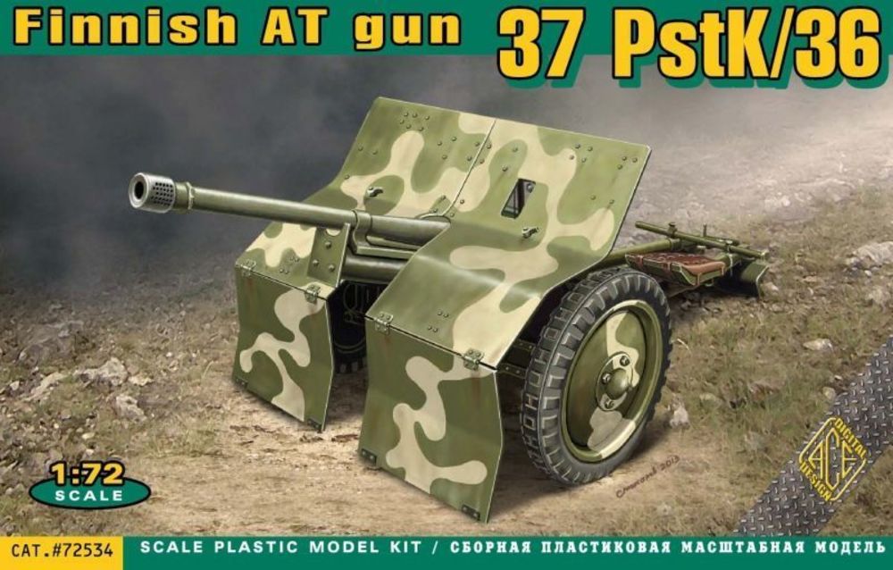 PstK/36 Finnish 37mm anti-tank gun