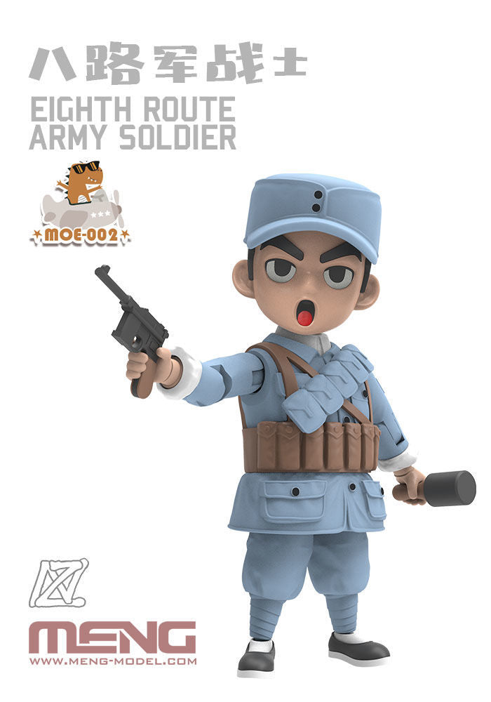 Eighth Route Army Soldier (Cartoon Figure Model)