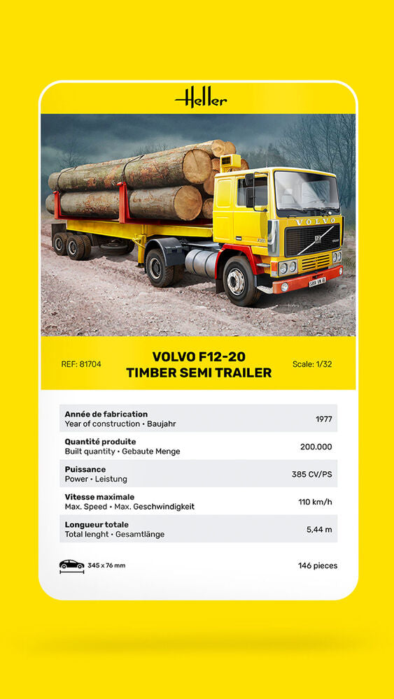 F12-20 & Timber Semi Trailer