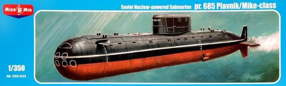 Project 685 Plavnik/Mike-class,Soviet nuclear powered submarine