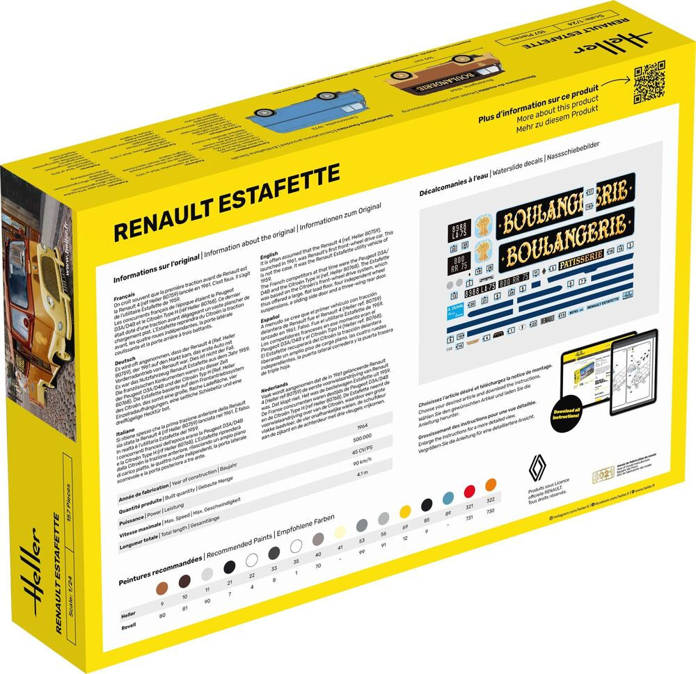 STARTER KIT Renault Estafette