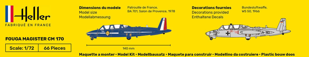 STARTER KIT Fouga Magister CM 170