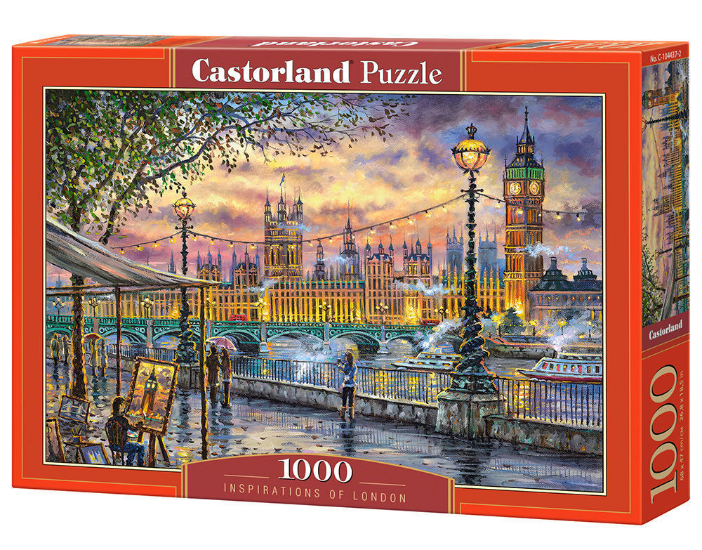 Inspirations of London, Puzzle 1000 Teile