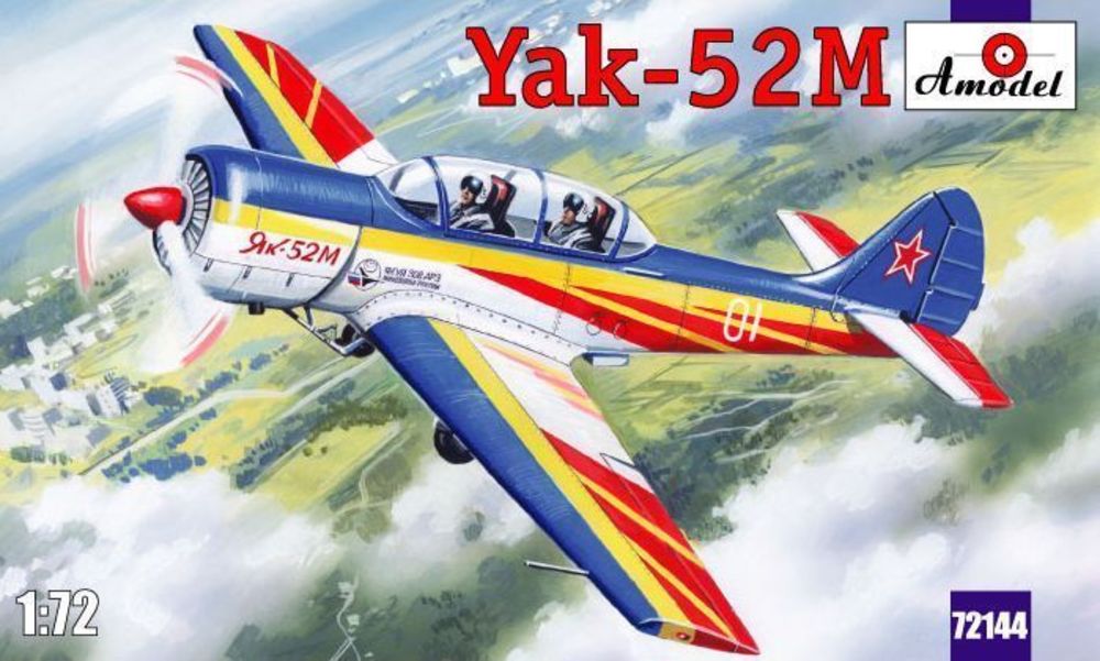 Yak-52M two-seat sporting aircraft