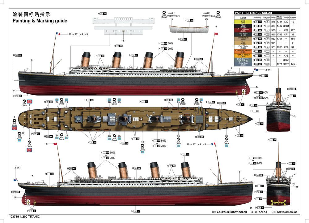 Titanic + LED Lights