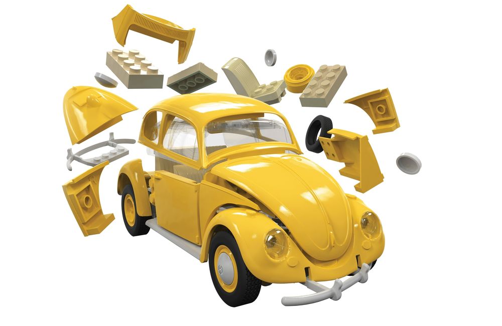 Quickbuild VW Beetle - Yellow