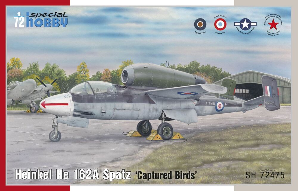 Heinkel He 162A Spatz 'Captured Birds'