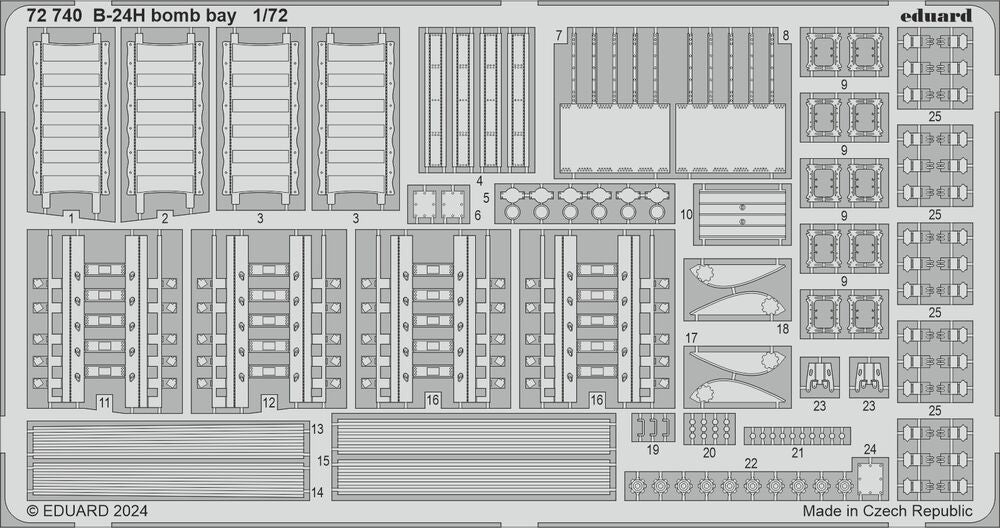 B-24H bomb bay 1/72