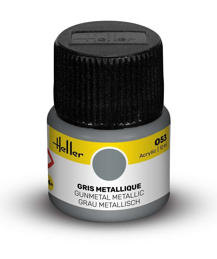 Acrylic Colour 053 Gunmetal Metallic