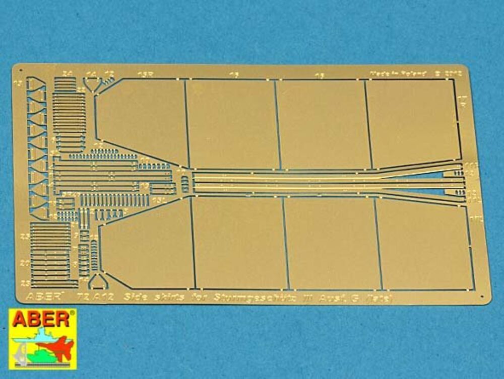 Side skirts for Stug. III (Late)