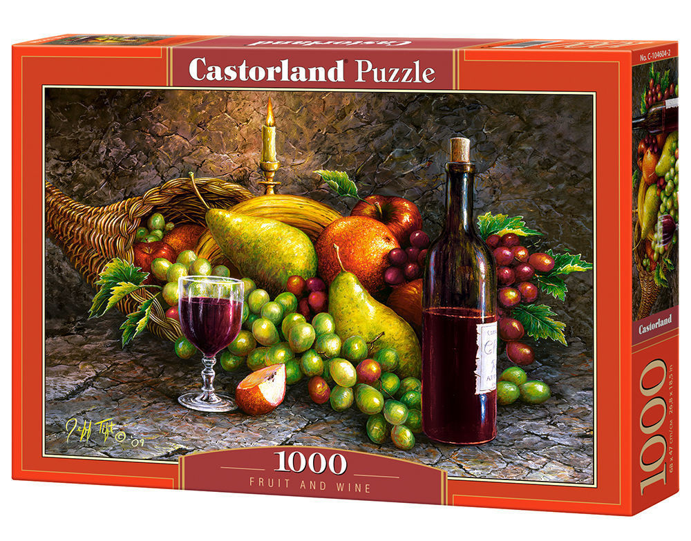 Fruit and Wine, Puzzle 1000 Teile