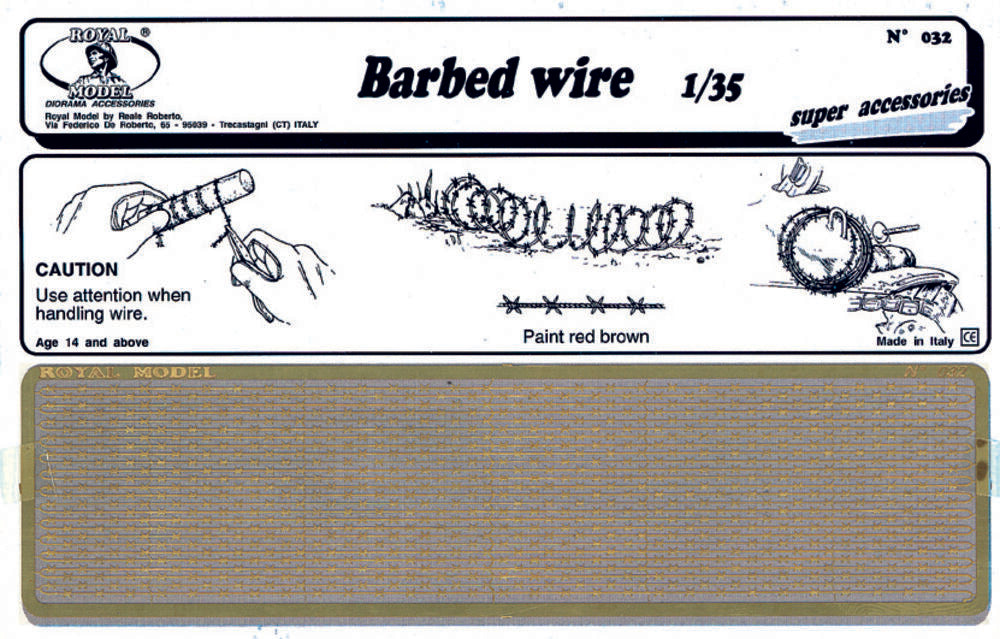 Barbed wire