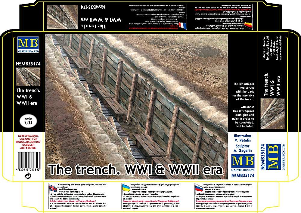 The trench. WWI & WWII era