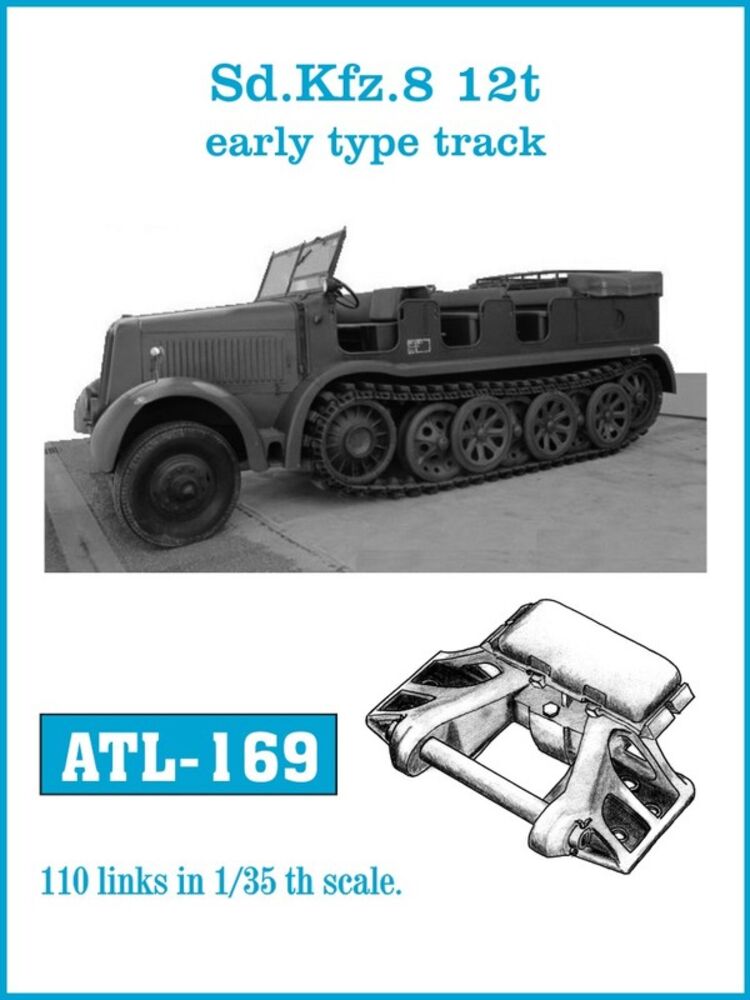 Tracks for Sd.Kfz.8 12t early type track