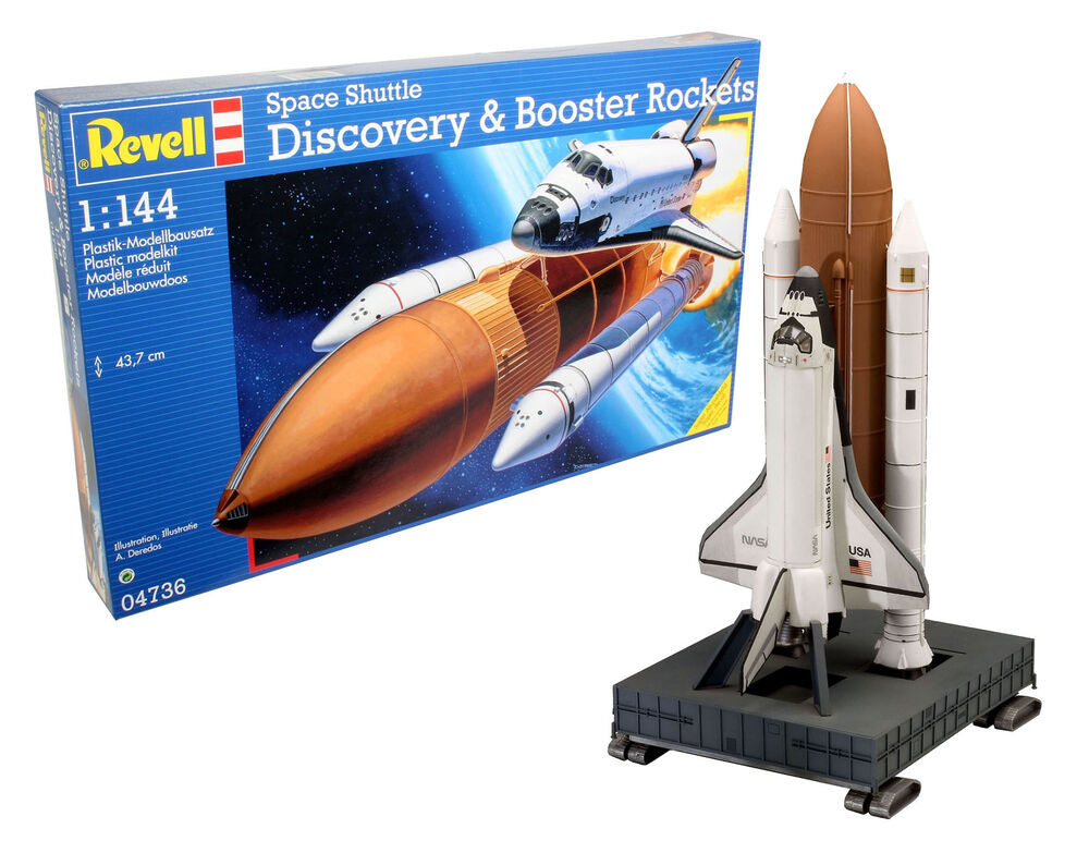 Space Shuttle Discovery &Booster