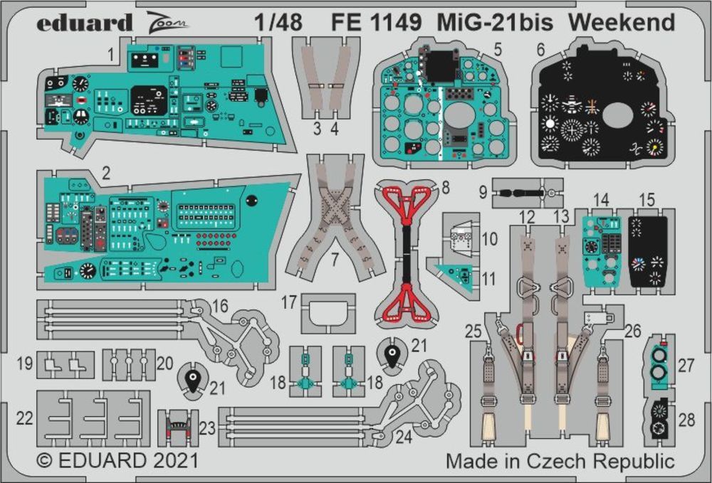 MiG-21bis Weekend 1/48 for EDUARD